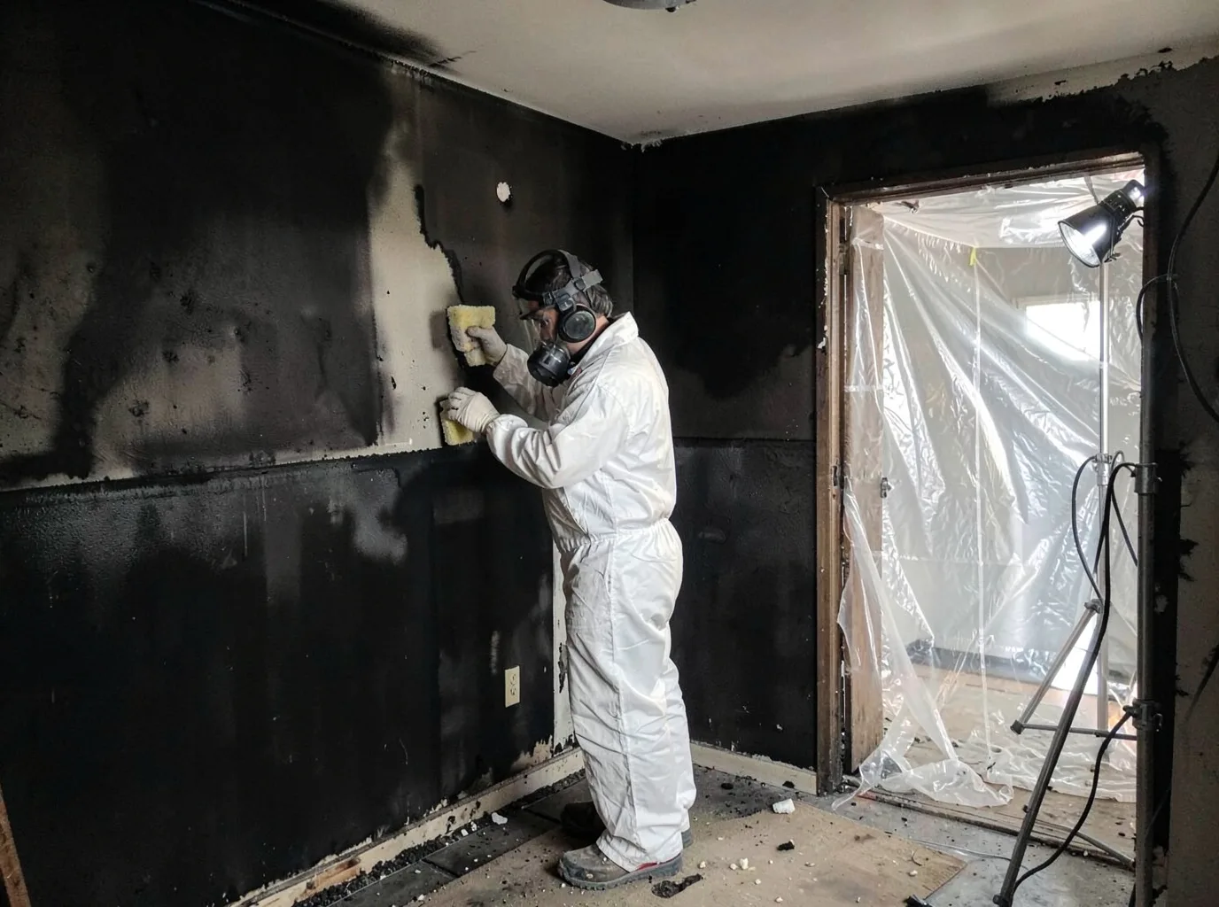 Fire Damage Restoration company in Four Lakes, WA